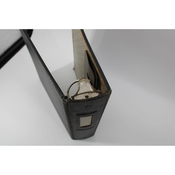 Vintage Black 3 Ring Binder US Government 93842 - Picture 7 of 10